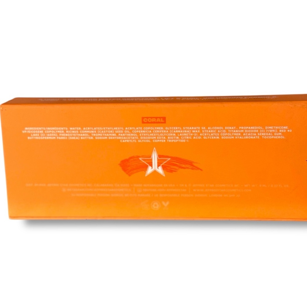 Jeffree Star Cosmetics F Proof Mascara Coral – Unused Unopened Authentic - Picture 2 of 4
